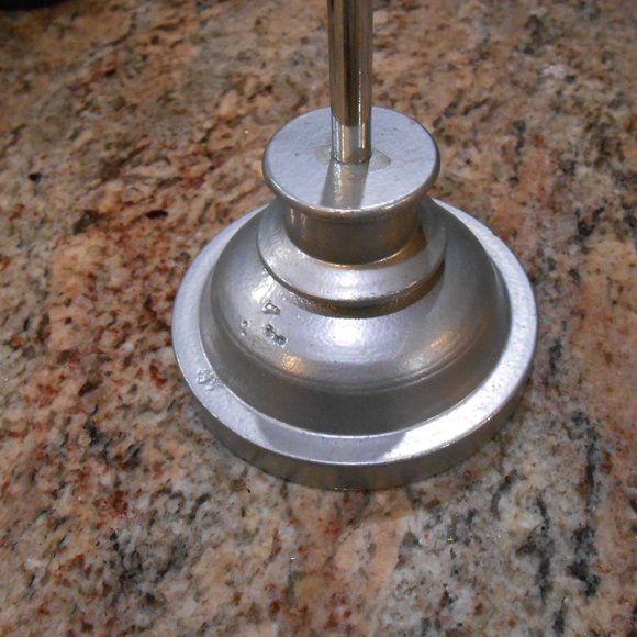 Vintage Purple beaded tea light holder/lamp. - Picture 4 of 13